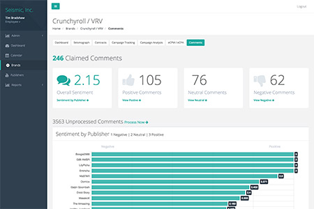 Seismic - YouTube Comments